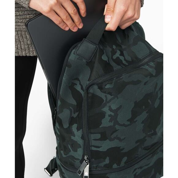 NWT Lululemon City Adventurer II backpack 17L Jacquard Camo main image 5